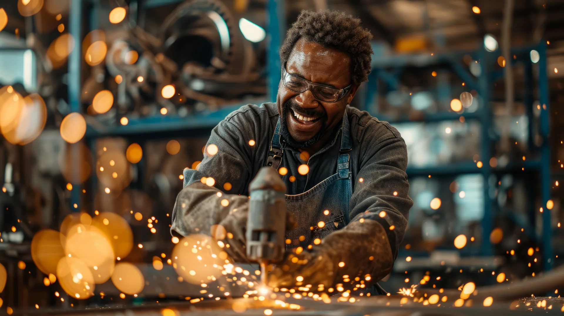 Mechanical artisan at work